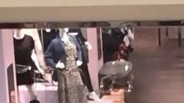 Centro comercial suburbano al sur de Chicago