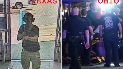 El tirador de Texas está bajo custodia; el de Ohio murió a manos de la Policía.