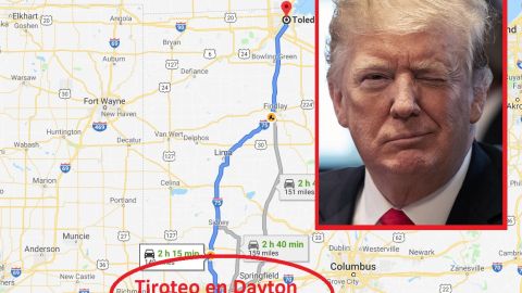 El presidente envió condolencias a habitantes de Toledo, no de Dayton.