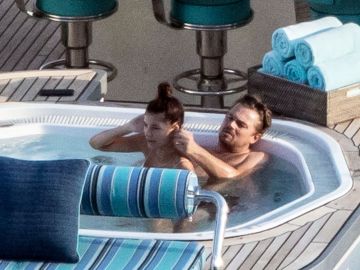 Leonardo DiCaprio y Camila Morrone.