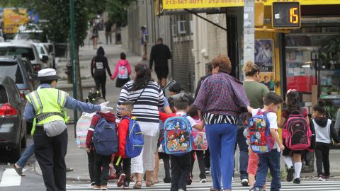 Escuela en Alto Manhattan.