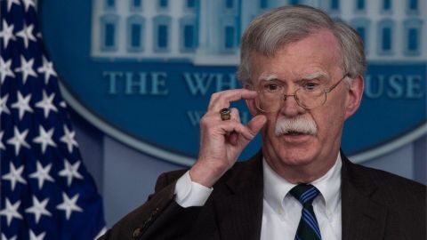 John Bolton es un viejo "halcón" de gobiernos republicanos.
