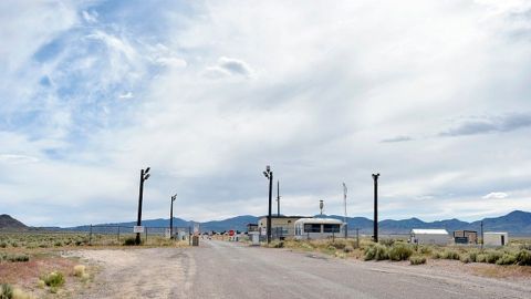 El Área 51 en el condado de Lincoln, Nevada.