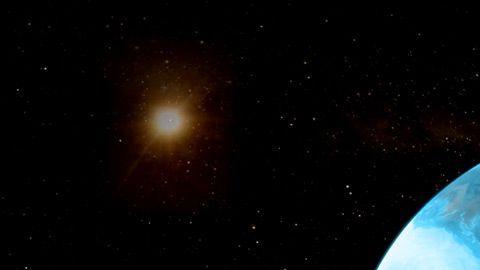 Este planeta está a 30 años luz de la Tierra.