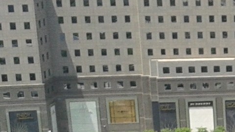 Memorial del 11S en las bases de las Torres Gemelas destruidas
