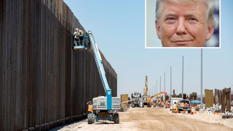 El gobierno volvería a tomar $3.6 mil millones del Pentágono para construir el muro.