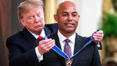 Trump calificó al pelotero como "el más grande lanzador de la historia" del béisbol