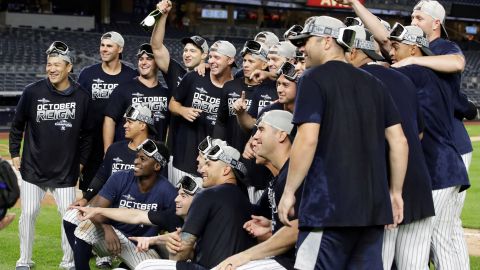 Los Yankees volvieron a ganar el título de la División Este de la Liga Americana después de 7 años.