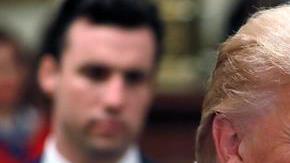 Trump durante una recepción con motivo del Mes de la Herencia Hispana en Casa Blanca.