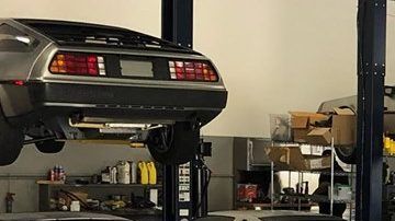 Es el auto que protagonizó la saga de "Back to the Future"