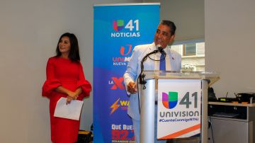 El congresista Adriano Espaillat habla sobre el Censo 2020 en el foro de Univision 41.