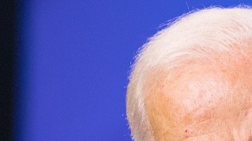 El ex vice presidente Joe Biden y los senadores Bernie Sanders y Elizabeth Warren