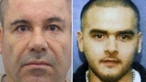 Joaquín "El Chapo" Guzmán Loera y Pedro Flores.