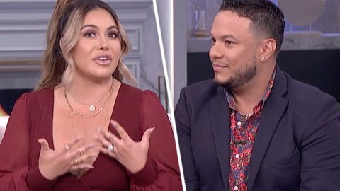 Chiquis Rivera y Lorenzo Méndez en 'The Real'