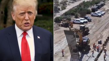 El presidente acusa a los demócratas de boicotear su proyecto del muro.