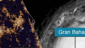El ojo del huracán Dorian afectó de lleno a la isla de Gran Bahama.