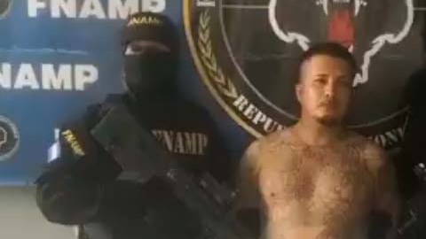 Milton Omar Galindo, alias “El Yopher” fue detenido en Valle de Sula.