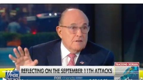 Giuliani en el programa "Fox & Friends"