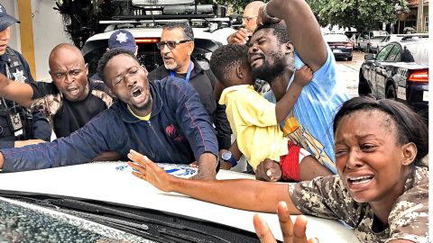 Migrantes africanos