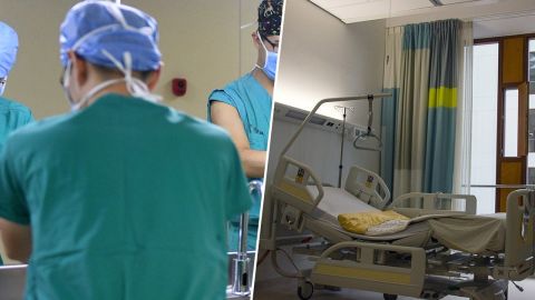 El enfermero su puso a jugar con la vagina de una paciente terminal.