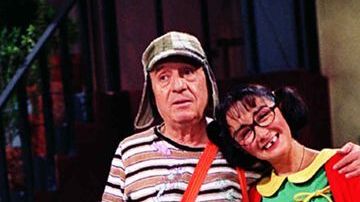 'La Chilindrina' y "El Chavo"