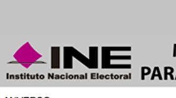 Esta imagen muestra el modelo de una credencial para votar, dedicada para los mexicanos migrantes.