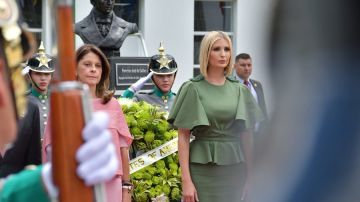 La oficina de la vicepresidenta Marta Lucía Ramírez compartió fotografías con Ivanka Trump.
