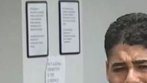 Juan Rodríguez y su abogado, el 27 de julio 2019