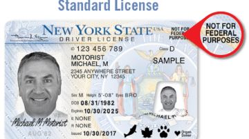Este documento no es una REAL ID, pero es una licencia de manejo válida.