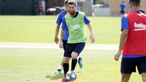 El argentino recibió el alta médica y entró en la convocatoria blaugrana