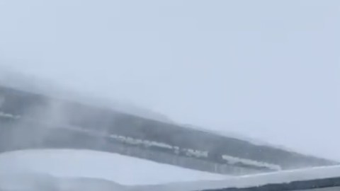 La nevada en Montana.