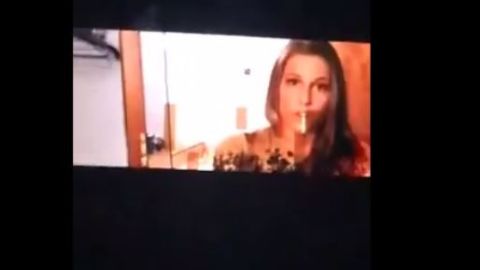 El video se estuvo proyectando por unos 20 minutos.