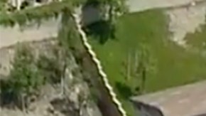 La casa donde ocurrió el crimen.