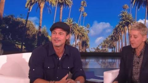 Brad Pitt y Ellen DeGeneres