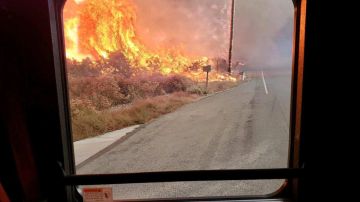 El incendio Tenaja inició el 5 de septiembre, cerca de Murrieta en el condado de Riverside.