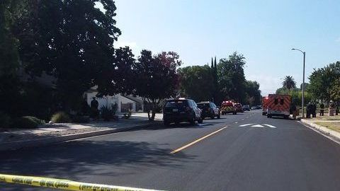 El incidente se presentó en la cuadra 9600 de Vanalden.