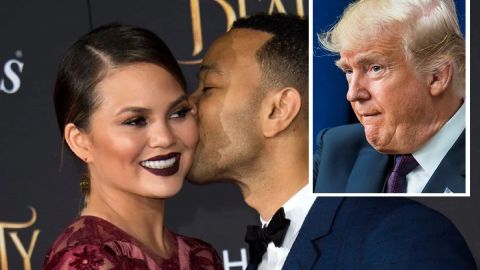 John Legend criticó a Trump.