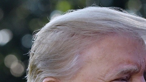 El presidente Trump y la activista Greta Thunberg.