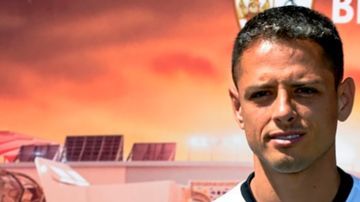 Javier Hernández podría debutar con el Sevilla mañana.