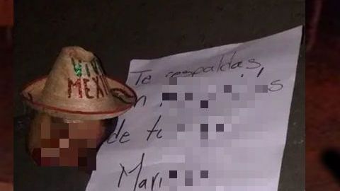 !Viva México! sicarios del narcotráfico celebran mes patrio mexicano con decapitado