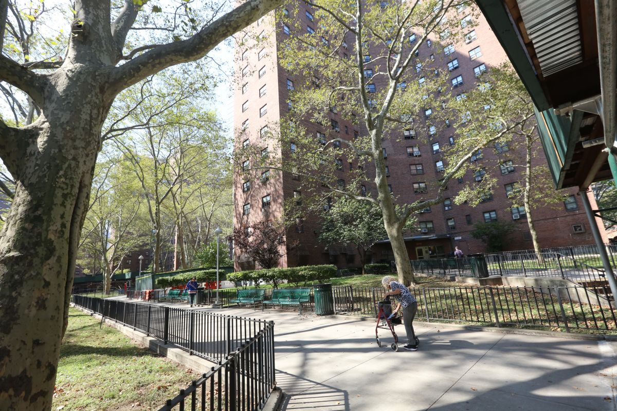 La mayoría de los residentes en los complejos de vivienda de NYCHA, son adultos mayores.