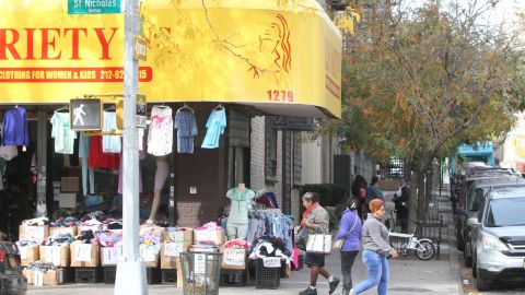 Washington Heights es una zona marcadamente hispana en NYC.