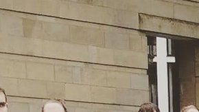 Harry Potter en una carrera de 10 kilómetros en Manchester.