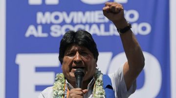 Morales es el candidato favorito a ganar las elecciones este domingo en Bolivia