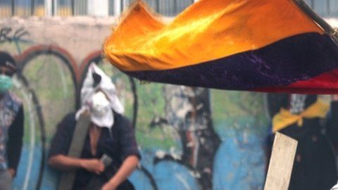 Las protestas en Ecuador siguieron este sábado.