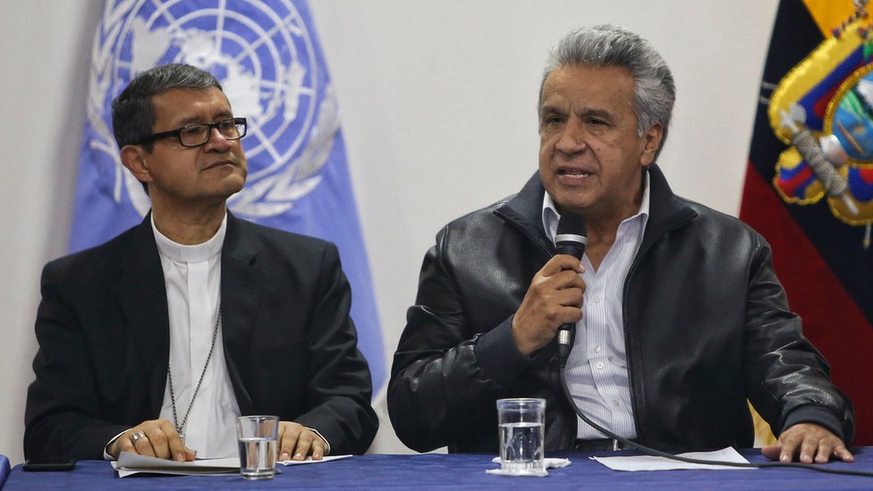 Lenín Moreno retira el “paquetazo” y finalizan las protestas en Ecuador