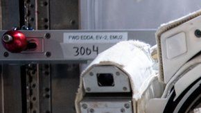 Las astronautas Christina Koch y Jessica Meir.