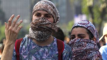 Muchos jóvenes chilenos han participado activamente en las protestas.