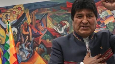 Evo Morales, presidente de Bolivia.