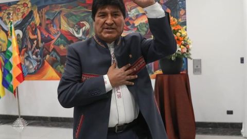 Evo Morales, presidente de Bolivia.